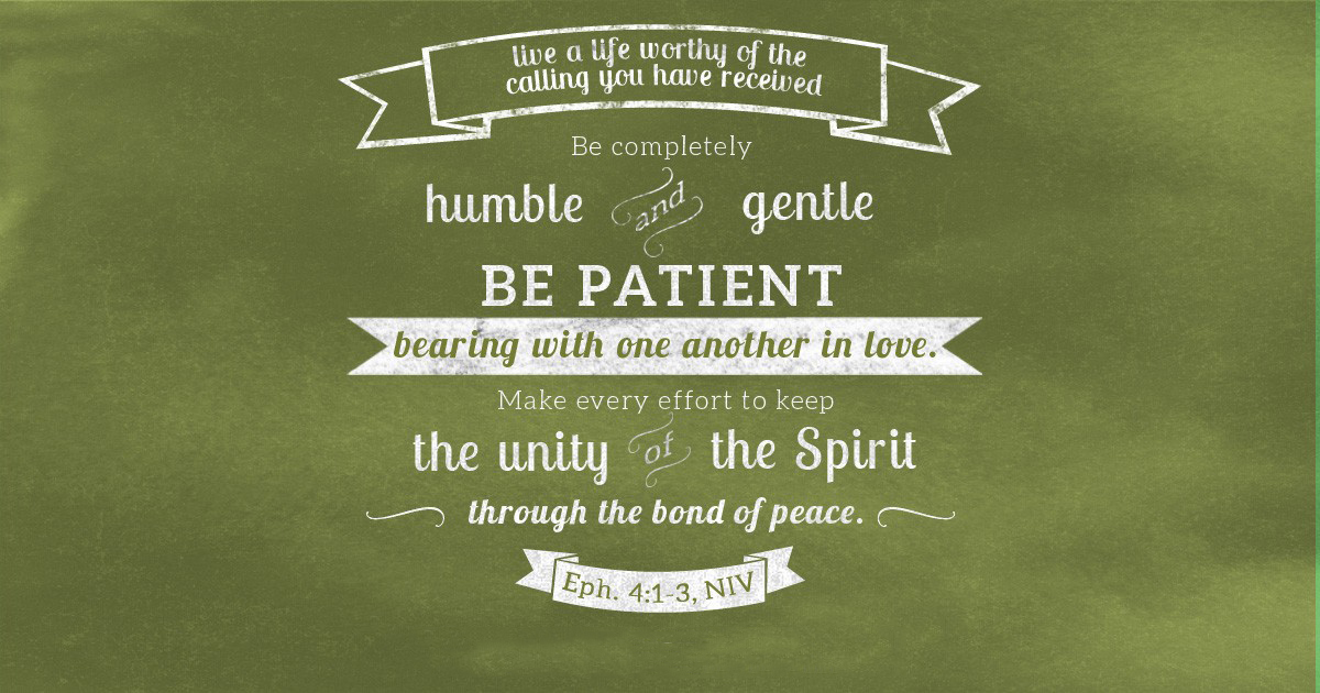 Ephesians 4.1-3